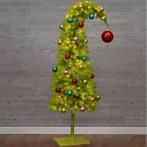 5 ft Whimsicle Sold Put Grinch Tree